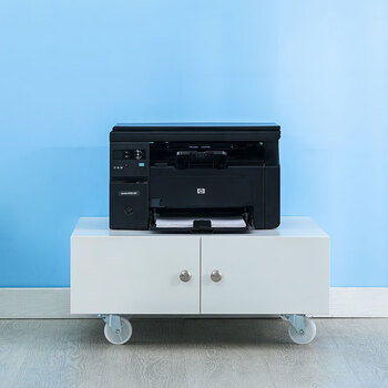 义利德打印机柜子复印机工作台底座柜活动柜文件柜办公储物矮柜 260高