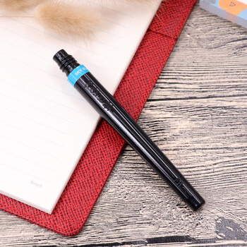 派通(Pentel)彩色科学毛笔 国风练字绘画软毛笔(适用于XGFL)毛笔替芯 FR-110X 天蓝色 派通(Pentel)彩色科学毛笔 国风练字绘画软毛笔(适用于XGFL)毛笔替芯 FR-110X 天蓝色