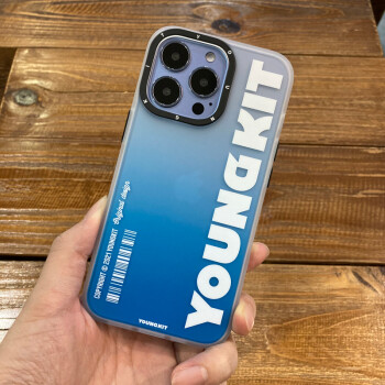 琦莎iphone13pro猿氣猿氣youngkit手機殼適用蘋果iphone13promax漸變