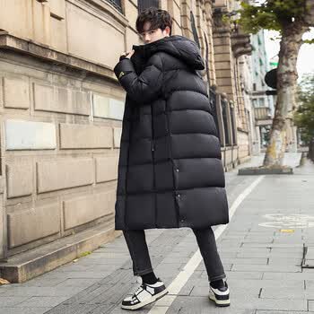 确不凡长款羽绒服男超长过膝款极寒加厚2023青年羽绒服男士长款过膝