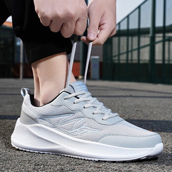 牧之马(muzhima)男鞋春夏季鞋子男透气网面鞋男士休闲鞋潮流休闲运动