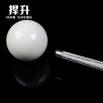 捍升台球母球 斯诺克52.5mm直径台球子 小号白球 斯诺克母球