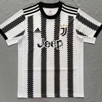 semalam2223新款尤文球衣尤文图斯新款主场短袖黑白足球服迪巴拉球衣