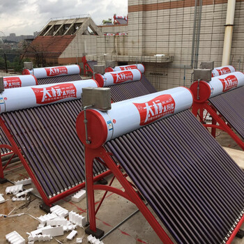 太标太阳能热水器云南玉溪品牌家用太标太阳能热水器加厚304不锈钢