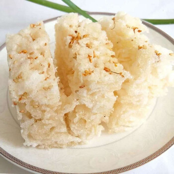 浙江温州特产 桂花芙蓉糖小吃 手工制做 地方特色美食 白芙蓉红芙蓉各