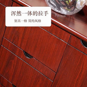 中伟（ZHONGWEI）茶水柜办公室矮柜储物柜茶叶柜置物柜沙发茶水边柜二门三抽