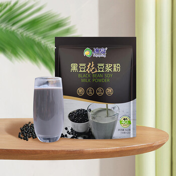 冰泉豆浆粉黑豆纯豆浆粉20小包*18g不添加蔗糖不甜营养早餐 冰泉豆浆粉黑豆纯豆浆粉20小包*18g不添加蔗糖不甜营养早餐