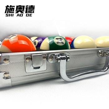 施奥德 铝合金台球盒 台球收纳盒 铝合金台球盒 16子台球盒 施奥德 铝合金台球盒 台球收纳盒 铝合金台球盒 16子台球盒