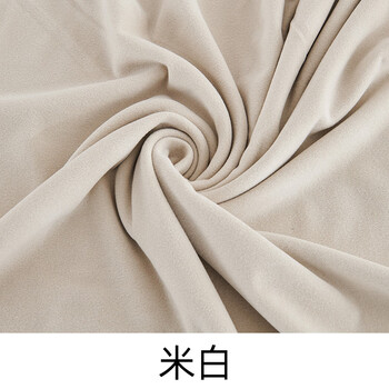 秋环双面德绒布料加厚双面德绒布料阳离子保暖内衣服装面料柔软弹力无