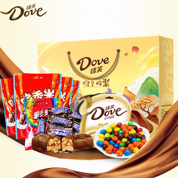 德芙 德芙巧克力礼盒 年货糖果春节零食大礼包过年新年送礼佳品年货