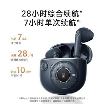 漫步者（EDIFIER）TO-U3 Plus真无线蓝牙耳机 半入耳式 蓝牙5.3 送男女友生日礼物 礼盒 伊甸紫