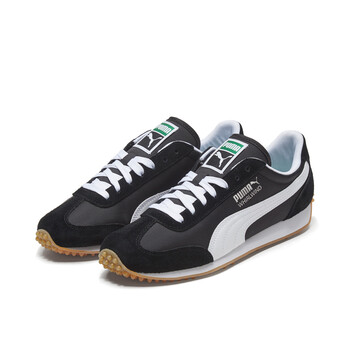 彪马puma德训鞋男子复古休闲鞋whirlwindclassic351293黑色白银色9043