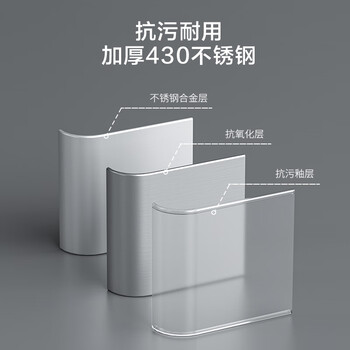京东京造不锈钢智能感应垃圾桶 卫生间带盖厕所厨房客厅办公室垃圾筒 小号