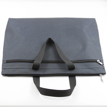 天章（TANGO）办公手提袋/会议包/事务包/文件包/电脑包/公文商务拉链收纳袋横款牛津布 黑色加厚9137