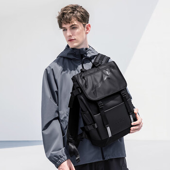 高尔夫（GOLF）电脑包双肩15/16英寸笔记本背包男休闲大学生书包出差轻户外旅行