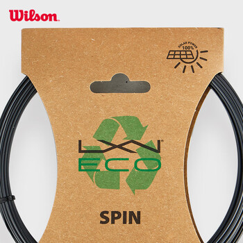 Wilson威尔胜力士浪环保网线黑色LXN ECO SPIN 125