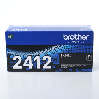 兄弟（brother）TN-2412原装粉盒适用L2535DW、L2550DW、7195DW、L2535DW、7090DW(1200页）