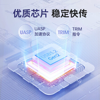 梵想（FANXIANG）M.2 NVMe/SATA双协议移动硬盘盒 Type-C/USB3.2双接口固态SSD笔记本电脑直插式硬盘盒 MD80