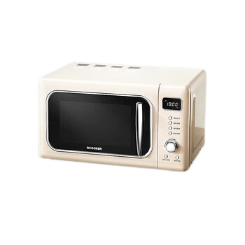 圈厨 微波炉 迷你家用小型智能菜单微锅炉转盘光波炉烤箱一体机 wb01s