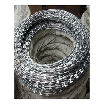防爬刺平刺防护网窗台铁丝网防盗铁丝网防爬带刺防老鼠爬水管 单螺旋