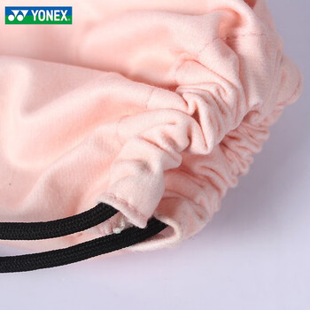 YONEX尤尼克斯羽毛球包拍套绒布套轻便简易球拍袋BA248CR-123淡粉红