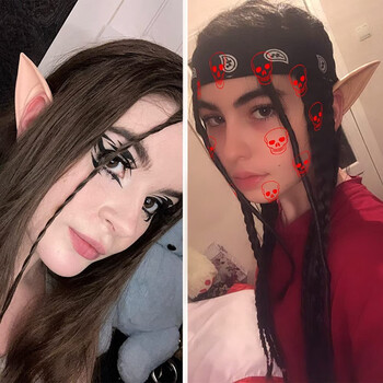 吸血鬼假牙可伸缩 吸血鬼牙收缩僵尸牙齿獠牙假牙可伸缩的牙恐怖吓人