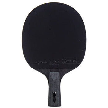 骄猛XIOM 乒乓球拍直拍单只 9星九星碳素球拍双面反胶 ZETA 9.0S