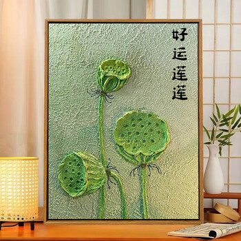 纯手工抽象画型号规格- 京东