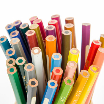 辉柏嘉（Faber-castell）水溶性彩铅笔彩色铅笔72色+16K细纹230g20页绘画本绘画笔套装115973红铁盒装美术写生