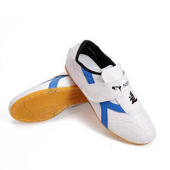 京选优品跆拳道鞋儿童男女初学者成人训练武术鞋透气防滑牛筋跆拳道道