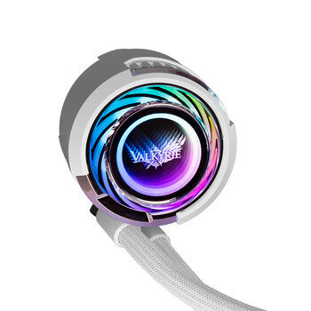 瓦尔基里(VALKYRIE）C360W-RGB  VK 一体式CPU水冷散热器  多平台扣具 支持LGA1700 ARGB光效 金属扣具