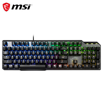 微星（MSI）GK50 ELITE 机械键盘 有线 电竞键盘 104键369.00元
