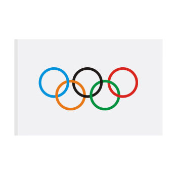 奥运旗帜上五环的颜色图片
