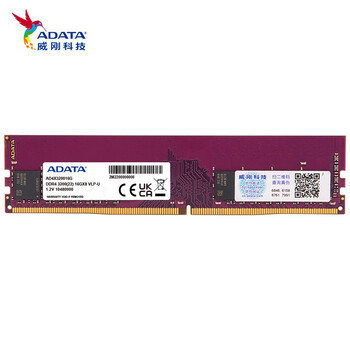 威刚（ADATA）16GB DDR4 3200  台式机内存 万紫千红