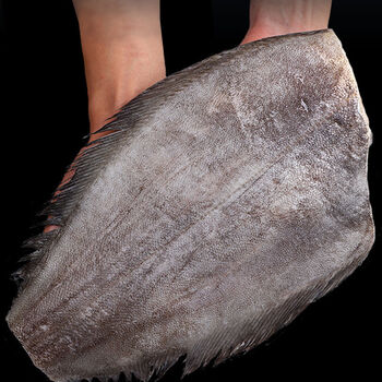 大无头鱼格陵兰新鲜冷冻整条身深海鱼鸦片鱼身顺丰 1000-1500g/条*2条