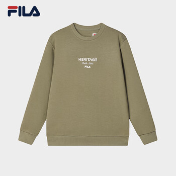 斐乐filafila斐乐男子针织套头卫衣2024春新款运动字母长袖休闲圆领