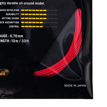 YONEX尤尼克斯羽毛球线耐打型高张力比赛训练力量型BG65Ti-001红色 YONEX尤尼克斯羽毛球线耐打型高张力比赛训练力量型BG65Ti-001红色