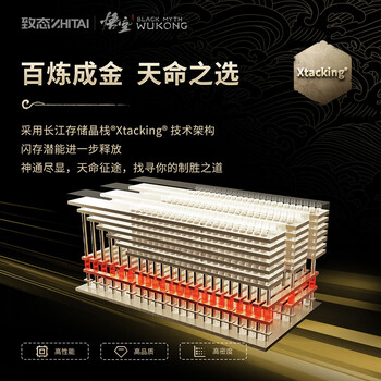 致态(ZhiTai)长江存储 2TB SSD固态硬盘 NVMe M.2接口 TiPlus7100《黑神话:悟空》联名版 致态(ZhiTai)长江存储 2TB SSD固态硬盘 NVMe M.2接口 TiPlus7100《黑神话:悟空》联名版