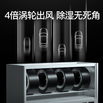 德业（Deye）除湿机/抽湿机 除湿量500升/天 适用1000平方米地下停车库吸湿器工商业车间仓库干燥机DY-6500/A
