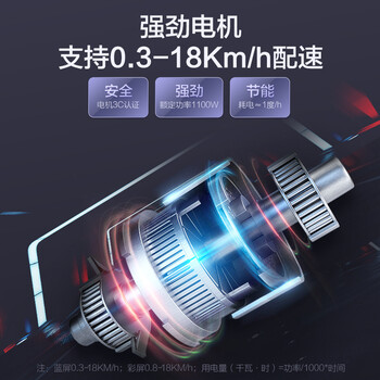 亿健（YIJIAN）家用跑步机健身房级室内可折叠多级减震15.6吋彩屏多功能8009