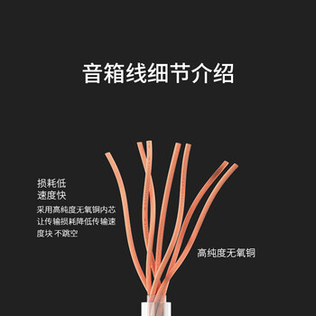 狮乐(SHILE)x200音箱线200芯铜芯线20米 狮乐(SHILE)x200音箱线200芯铜芯线20米