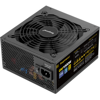 鑫谷（segotep）GM1000W ATX3.1金牌全模组电源（12V-2X6支持5080/5090显卡/全电压宽幅/台式游戏电脑主机箱电源）