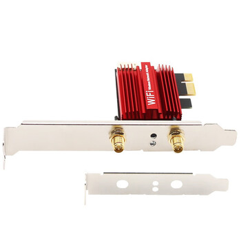 PERCKO Intel AX210 Pro千兆5G无线网卡wifi6台式机英特尔pcie无线网卡蓝牙5.3二合一电脑电竞游戏linux