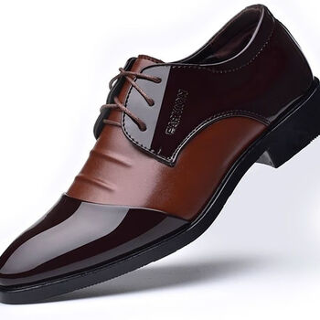 坦博顿意尔康旗下皮鞋男士鞋2023秋季新款正装男士商务