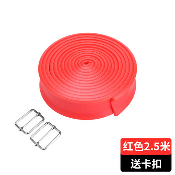 未止田径拉力带 弹力带阻力带 瑜伽拉伸拉力绳拉力带 红色5米