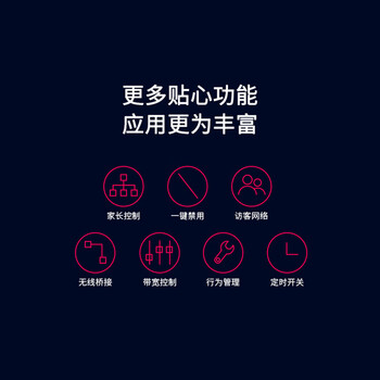 水星（MERCURY）幻影路由D126 双频无线路由器 稳定穿墙智能双频wifi 5G家用光纤宽带大户型六天线