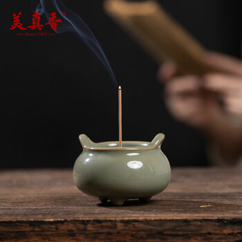 三足双耳熏香炉- 京东
