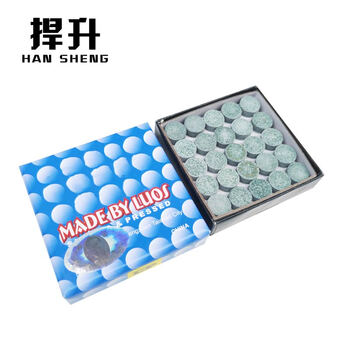 捍升 台球杆头 桌球杆皮头 比赛用皮头  台球杆皮头10.5MM  50粒