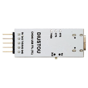 丢石头 CH340 USB转TTL串口模块 usb转uart串口模块 STC下载器 刷机模块 进阶版 type-C接口