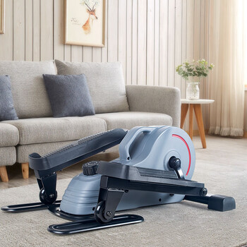 SUNNY美国踏步机家用减肥迷你椭圆机腿部训练器脚踏机室内运动健身器材